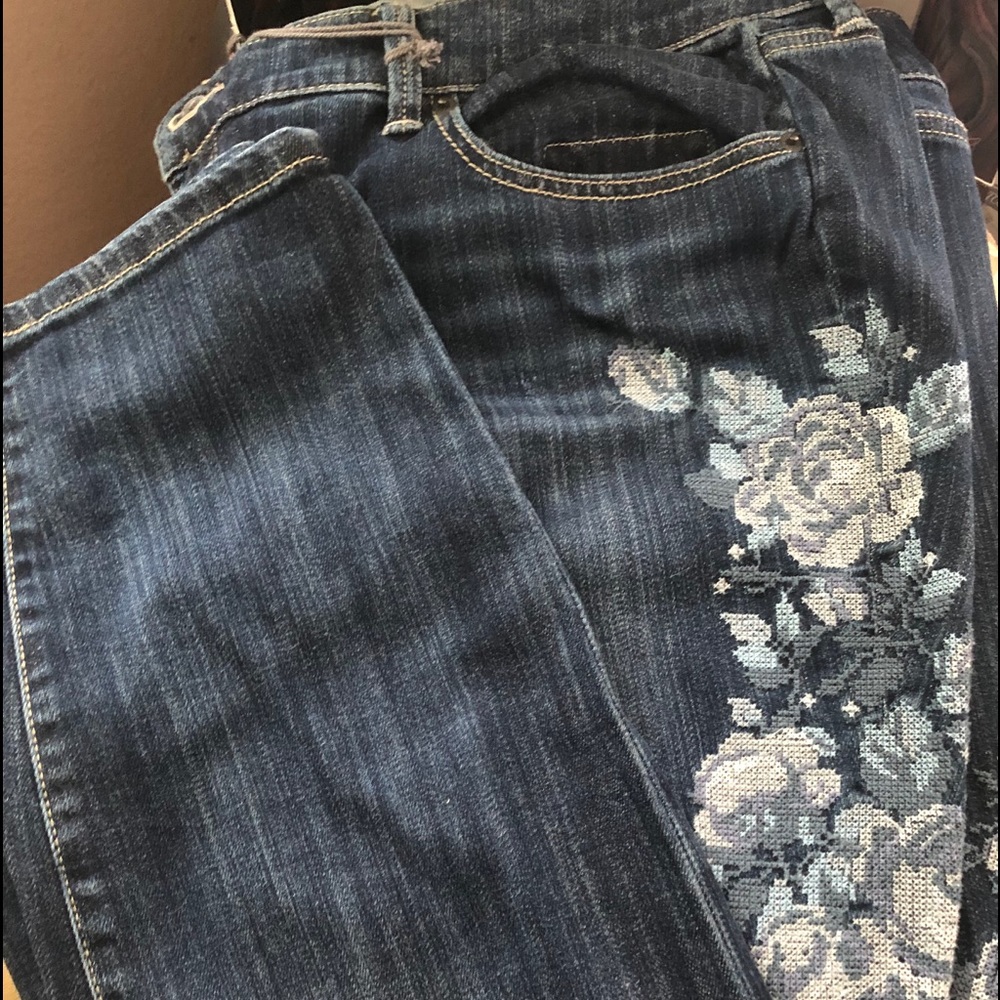 Premium skinny stitch vintage Jean